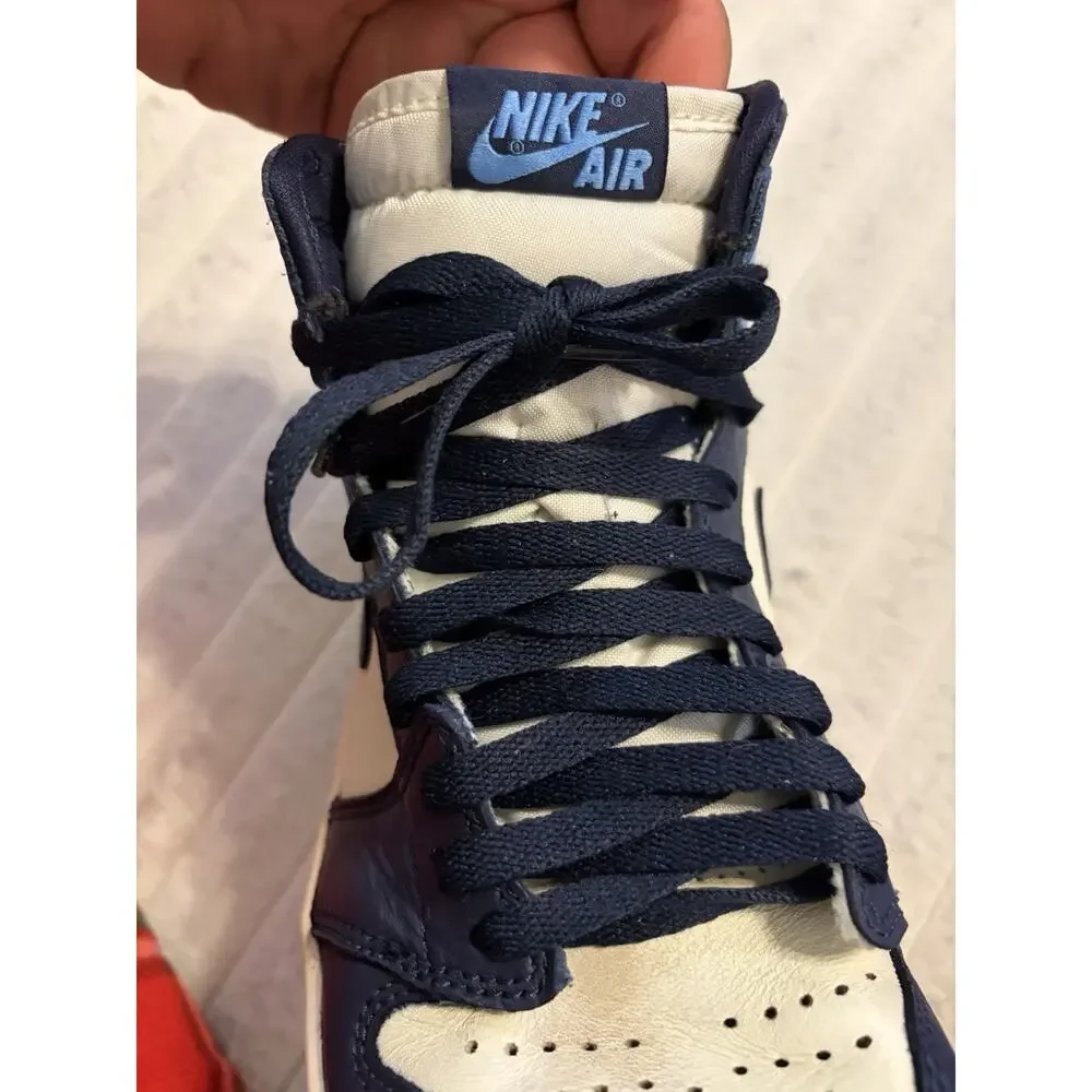 Nike Air Jordan 1 Retro High OG Men’s Size 8.5 Obsidian UNC 2019 555088-140